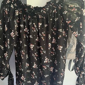 Off the shoulder shirt